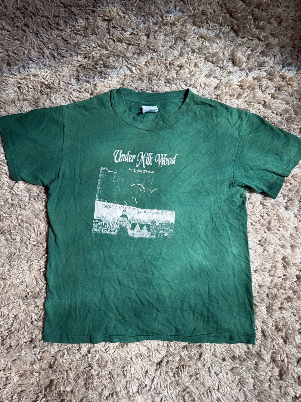 Vintage 90s Under Milk Wood Theatre in the Woods Single Stitch Tee M